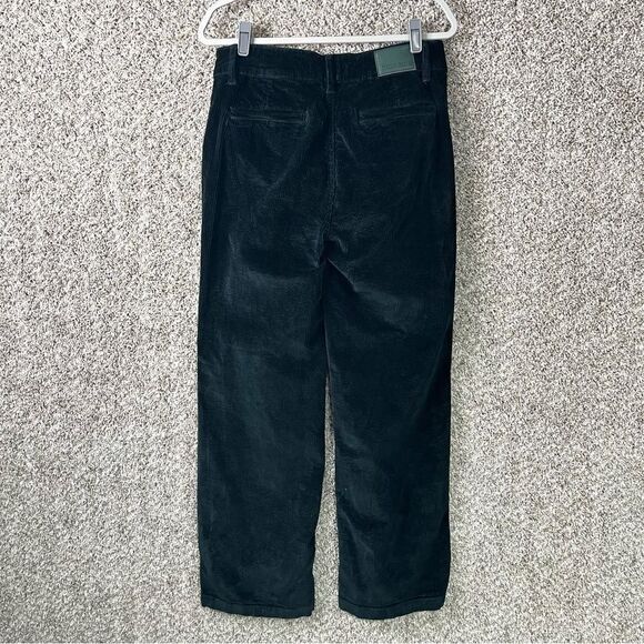 Judy Blue Pants Women’s 15/32 Emerald Green Corduroy High Rise Wide Leg - Picture 6 of 7
